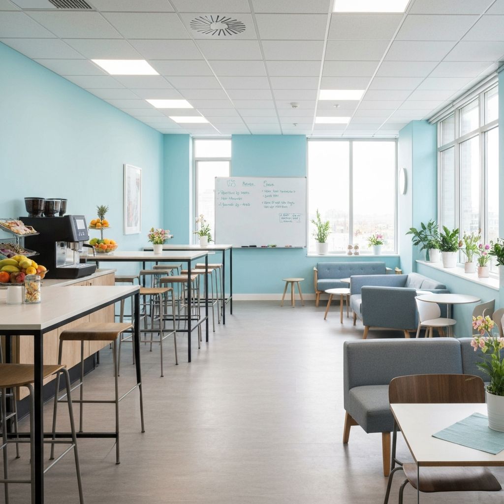 Workplace eating setting